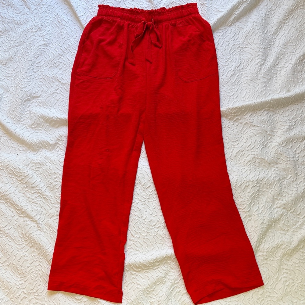 Soho Vibrant Red Lounge Pants